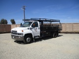 2007 Chevrolet C4500 S/A Flatbed Utility Truck,