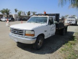 Ford F350XL S/A Flatbed Truck,