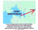 Lot Near Lake Arrowhead In San Bernardino County,