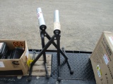 Lot Of (2) Heavy Duty Roller Stands