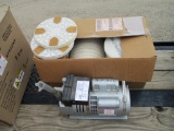 Lot Of Grinding Pads & Electric Pump