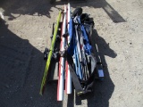 Lot Of Misc Ski Equipment,