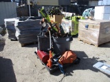 Lot Of Ryobi, Black & Decker Weed Eaters,