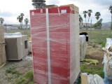 Lot Of Metal & Wood Storage Cabinets