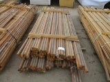 Lot Of Assorted Wood Poles,