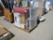 Lot Of Garage Accessories, Tools, Air Tank,
