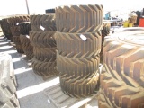 Lot Of (4) Out Rigger 33 x 15.50-16.5 Rims & Tires