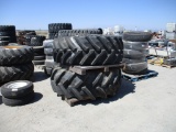 Lot Of (2) Firell TM800 600/65R 36 Rims & Tires