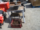 Lot Of Cargo Chain & Router Table W/Bits
