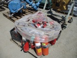 Lot Of Fire Extingushiers & Misc Tools