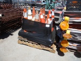 Lot Of Approx (80) Caution Cones