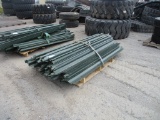 Lot Of Metal Fence Stakes,