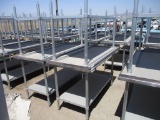 Lot Of (4) 5' Stainless Steel Tables
