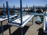 Lot Of (2) 8' Steel Tables W/Electrical,