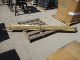 Lot Of Approx (45) 8' Bamboo Sticks