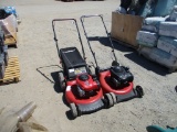 Lot Of (2) Gas Lawn Mowers,
