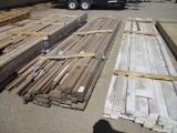 Lot Of Misc Size Wood Moulding,