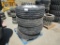 Lot Of (4) Goodyear 315/80R 22.5 Rims & Tires