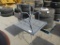 Lot Of (2) Metal Patio Tables