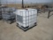 Lot Of 250 Gallon Poly Tank In Metal Cage