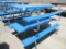 Lot Of (2) Blue Picnic Tables