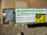 Lot Of Aluminum Frames For Protective Barriers