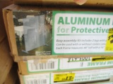 Lot Of Aluminum Frames For Protective Barriers