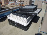 Lot Of Various Size Plastic Trays,
