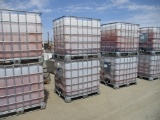 Lot Of (2) 250 Gallon Poly Tanks In Metal Cage