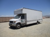 2002 Ford E550 S/A Van Truck,
