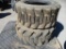 Lot Of (2) 31 x 12-16.5 Skid Steer Tires