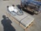 Lot Of Dolly, Propane Tanks & Foldable Tables