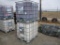 Lot Of (2) 300 Gallon Poly Tanks In Cages