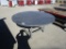 Lot Of Round Steel Table