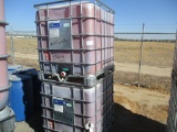 Lot Of (2) 300 Gallon Poly Tanks In Cages