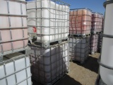 Lot Of (2) 300 Gallon Poly Tanks In Cages