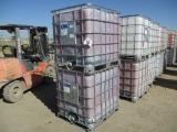 Lot Of (2) 300 Gallon Poly Tanks In Cages