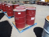 Lot Of (3) 55-Gallon Barrels Of Grease