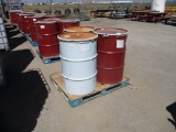 Lot Of (3) 55-Gallon Barrels Of Grease