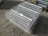 Lot Of (12) Metal Shelf Inserts For Pallet Racking