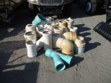 Lot Of Misc Size PVC Pipe Fittings