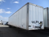 2001 Wabash T/A Van Trailer,