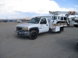 2004 GMC 3500 S/A Flatbed Truck,