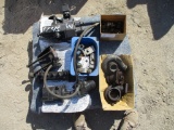 Lot Of Hydraulic Pump & Valves, Bolts, Etc