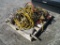 Lot Of Misc Rope, Extension Cords, Straps & Lights