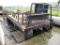 Lot Of 12' Flatbed Utility Truck Body