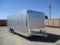 2020 Alcom T/A Enclosed Cargo/Car Haul Trailer,
