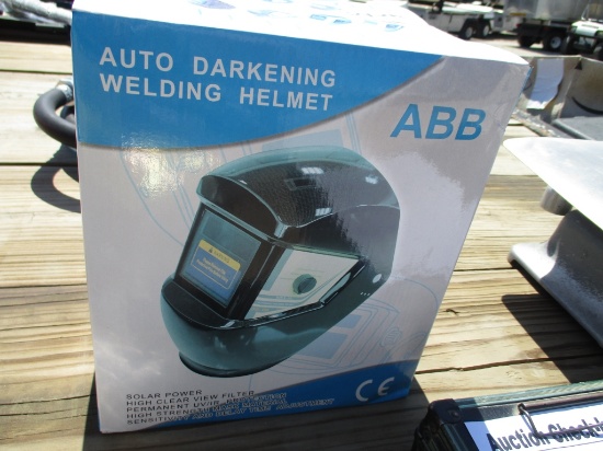 Unused Auto Darkening Welding Helmet