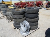 Lot Of (10) Misc Tires & Wheels
