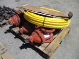 Assorted Water Control/Gate Valves & Misc Hose